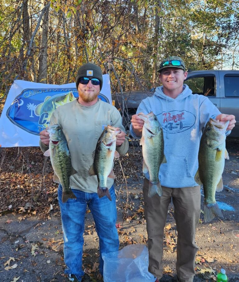 Ryan Franklin & Graham Price win CATT Greenwood with 5 bass weighing 16.20 lbs!