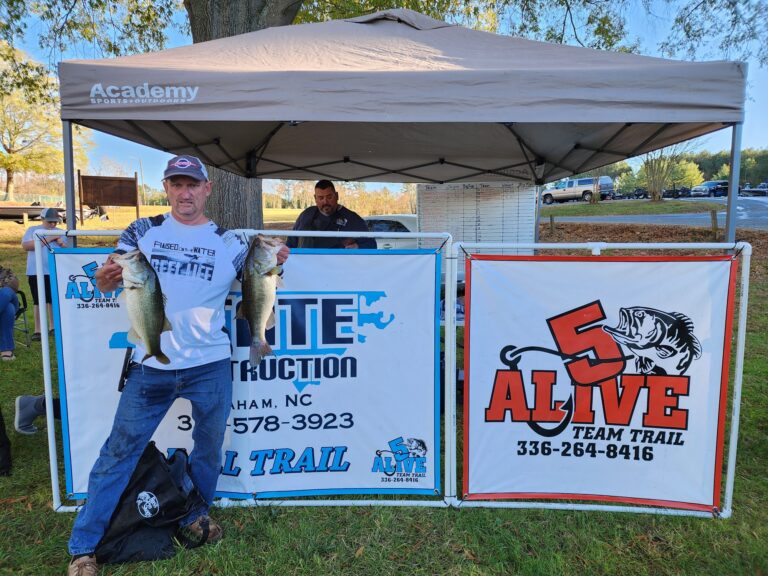 Darrell Wyatt Wins 5 Alive/STATE CONSTRUCTION Fall Trail Tournament #5 – Hyco Lake- 11/16/2024