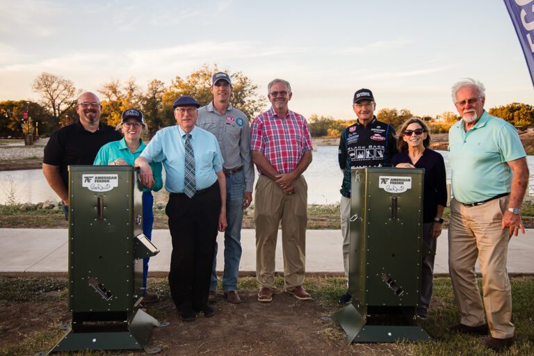 MLF Fisheries Management Division Teams Up with American Feeder, TPWD and Local Volunteers for Conservation Efforts in Early, Texas