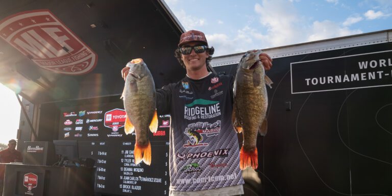 Birmingham Pro Hayden Marbut Leads Day One of the Toyota Series Championship on Wheeler Lake