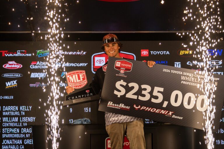 Hayden Marbut Wins 2024 Toyota Series Championship on Wheeler Lake