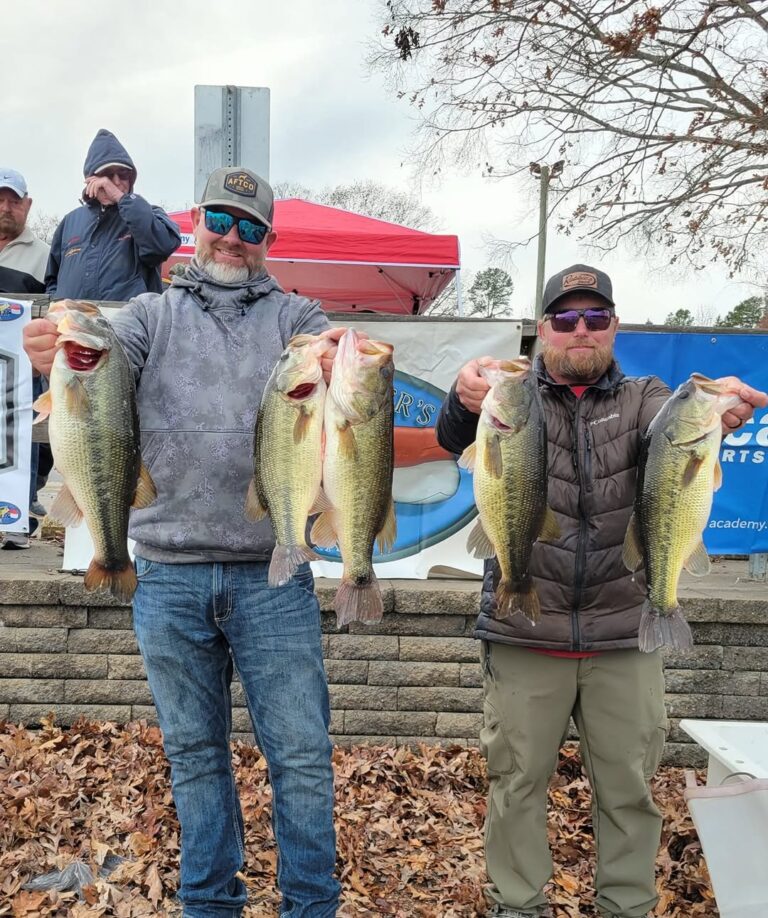 Mike Kiser & Matt Stanley Win CATT Yadkin Fall Final High Rock Lake, NC Dec 14, 2024