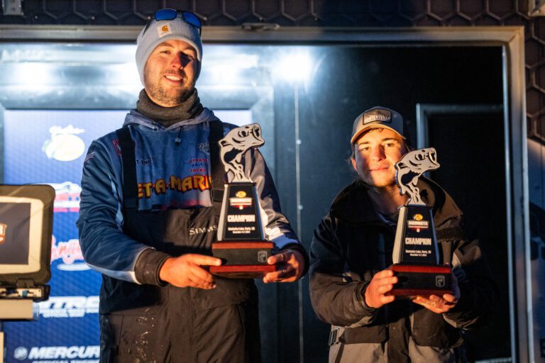 Kentucky duo’s home-water experience pays off at Bassmaster Team Championship on Kentucky Lake; Fish-Off begins Saturday