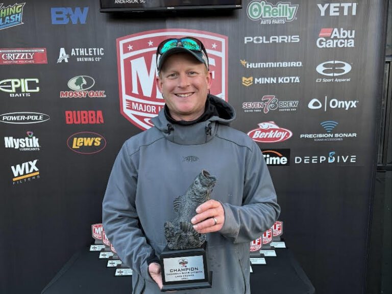 Anderson’s Brent Willey Earns First Career Win at Phoenix Bass Fishing League Event at Lake Keowee