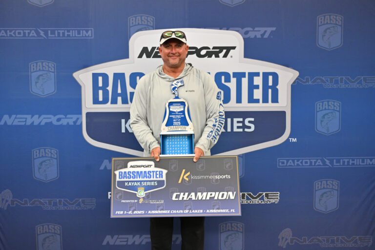 Florida’s Bishop returns to roots to win Bassmaster Kayak Series at Kissimmee Chain