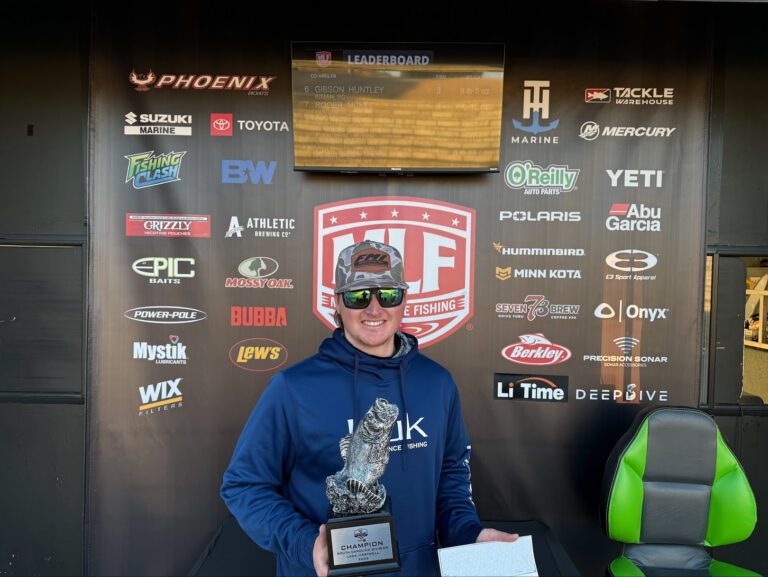 Anderson’s Day Earns First Career Win at Phoenix Bass Fishing League Event at Lake Hartwell