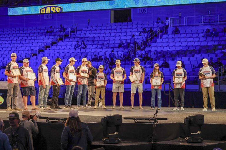 2024 class of High School All-Americans honored on Bassmaster Classic stage