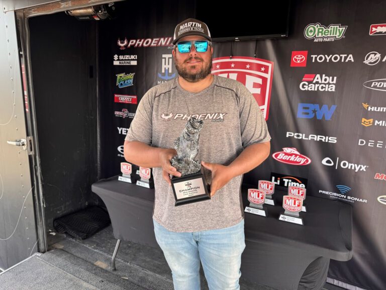 Claremore’s Martin Posts Fourth Career Win at Phoenix Bass Fishing League Event at Lake Eufaula