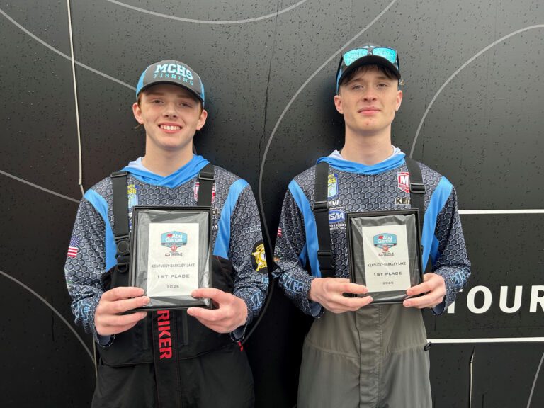 Muhlenberg County High School Wins MLF Abu Garcia High School Fishing Presented by Tackle Warehouse Open on Kentucky-Barkley Lakes