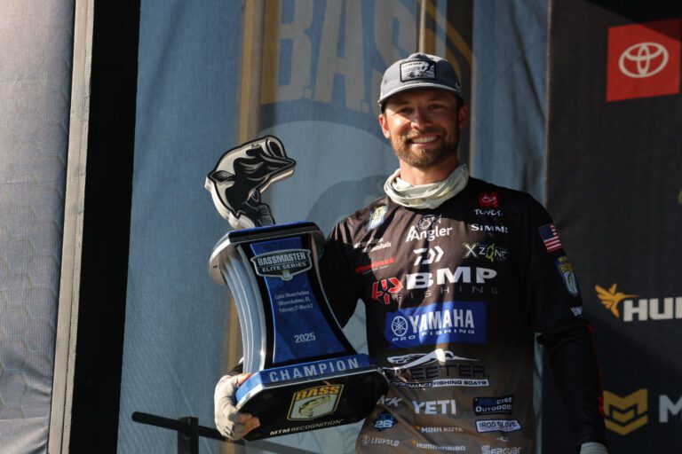 Palaniuk claims sixth Bassmaster Elite win at Lake Okeechobee