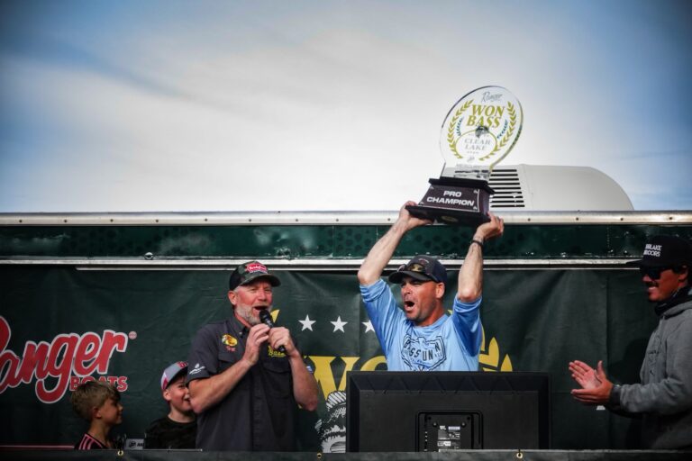 John Pearl Claims 2025 WON Bass Clear Lake Open with Three-Day Record 102.81 pounds