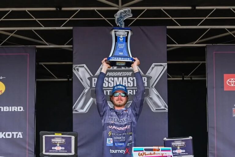 Paul Marks Claims First Bassmaster Elite Series Victory at Lake Hartwell