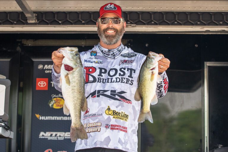 Wisconsin’s Brian Post takes advantage of hot bite to lead Day 1 of B.A.S.S. Nation Qualifier 