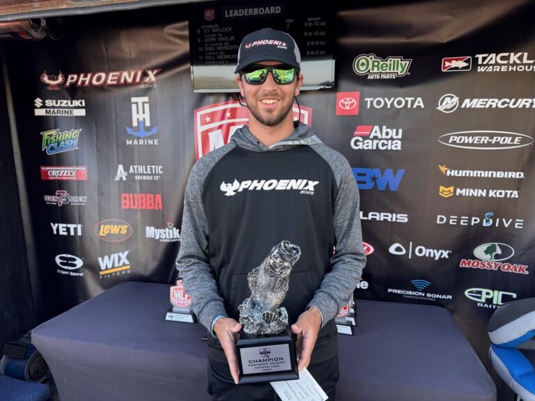 Alabama’s Glasgow Gets First Career Win at Phoenix Bass Fishing League Event at Pickwick Lake