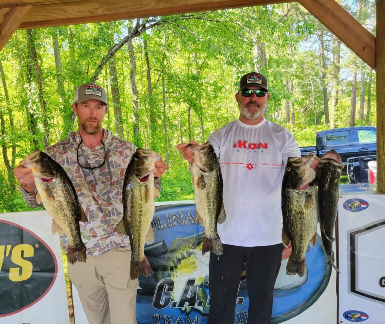 Jason & Rodney Thoms win Tuckertown with 5 bass weighing 26.11 lbs!