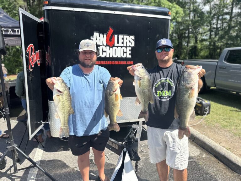 Brock Rouse & Jonathan Denton Win Anglers Choice Jordan lake with 48.11 lbs