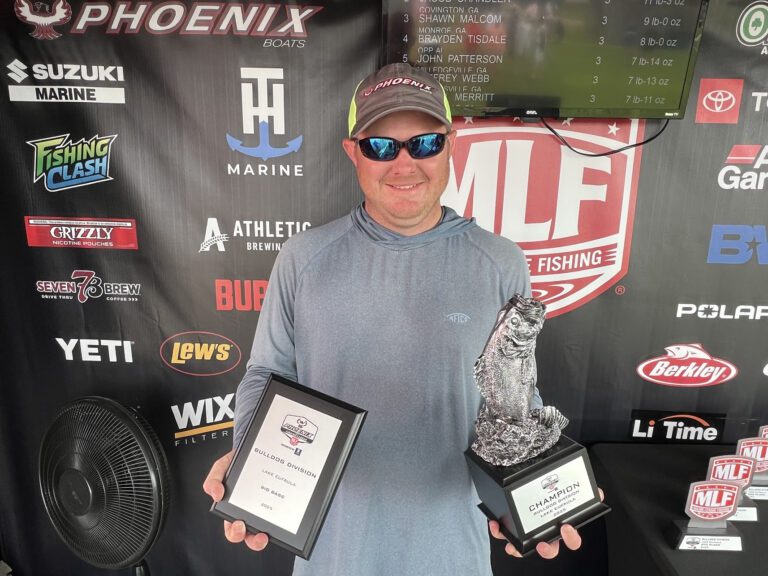 Georgia’s Sellers Cranks His Way to Victory at Phoenix Bass Fishing League Event at Lake Eufaula