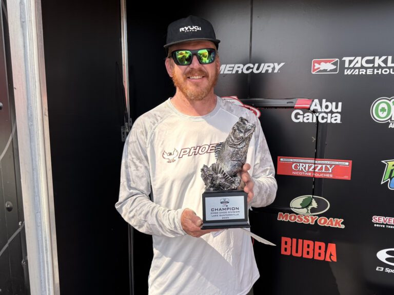 Southside’s Frink Cranks His Way to Victory at Phoenix Bass Fishing League Event at Lake Guntersville