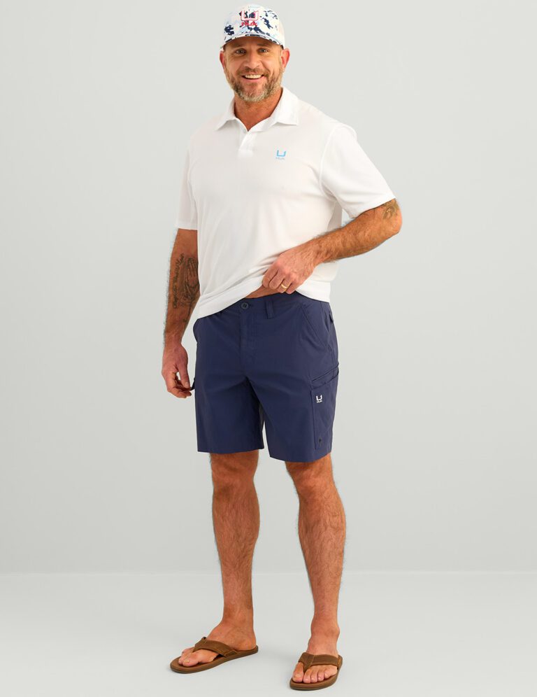 The Icon Performance Fishing Shorts from HUK: Your New On-Water Essential