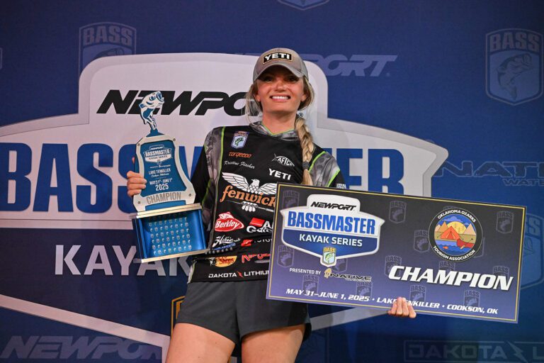 Fischer claims first Bassmaster title at Lake Tenkiller