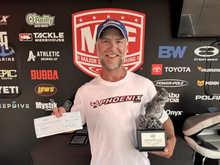 Gallatin’s Womack Frogs and Flips for the Win at Phoenix Bass Fishing League Event at Old Hickory Lake