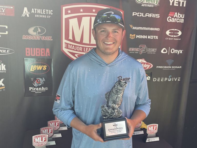 Ohio’s Fain Gets Career Win No. 2 at Phoenix Bass Fishing League Event at Detroit River
