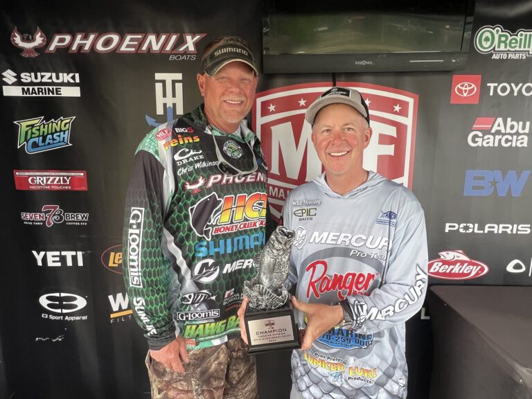 Hensley, Wilkinson Tie for Win at Phoenix Bass Fishing League Event on Ohio River at Rocky Point