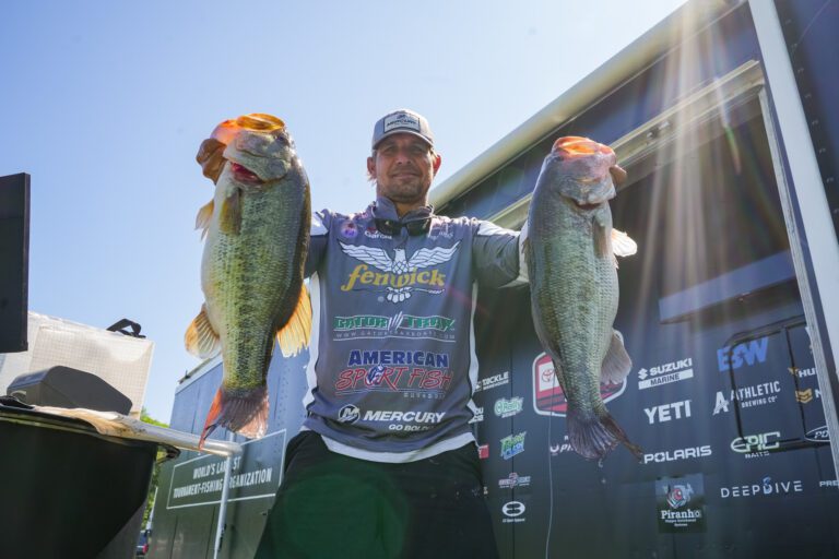 Keith Poche Grabs Lead on Day 1 of Tackle Warehouse Invitational Stop 5 at the James River