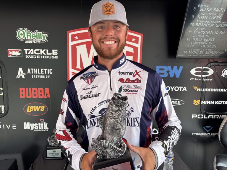 Blaine’s Sales Posts Second Career Victory at Phoenix Bass Fishing League Event at Dale Hollow