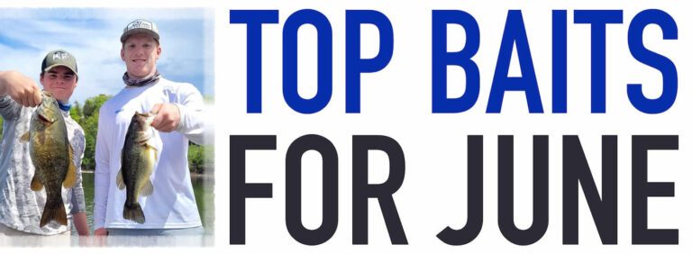 Top Baits for Bass in June!