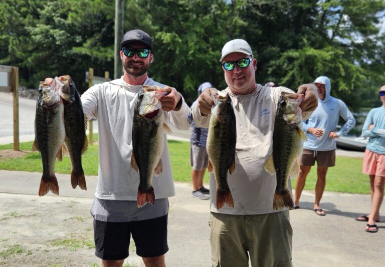 Jake & John Murdock Win CATT Lake Gaston  5 bass at 16.54 lbs along with BF at 4.62 lbs!