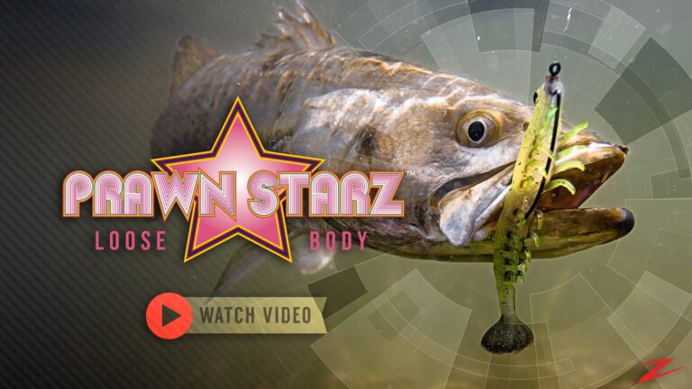 Z-Man’s unrigged PrawnStarZ™ LB elevates rigging options, realism, and strike response