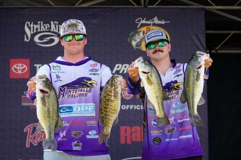 Raichel, Davis take advantage of morning flurry to take Day 1 lead at Cherokee Lake