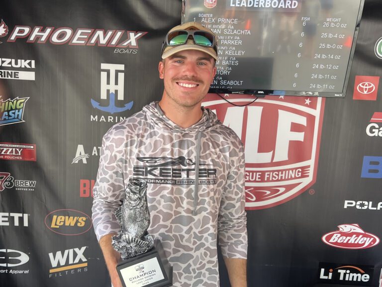 Blue Ridge’s Prince Earns Home-Lake Win at Phoenix Bass Fishing League Super Tournament at Lake Lanier