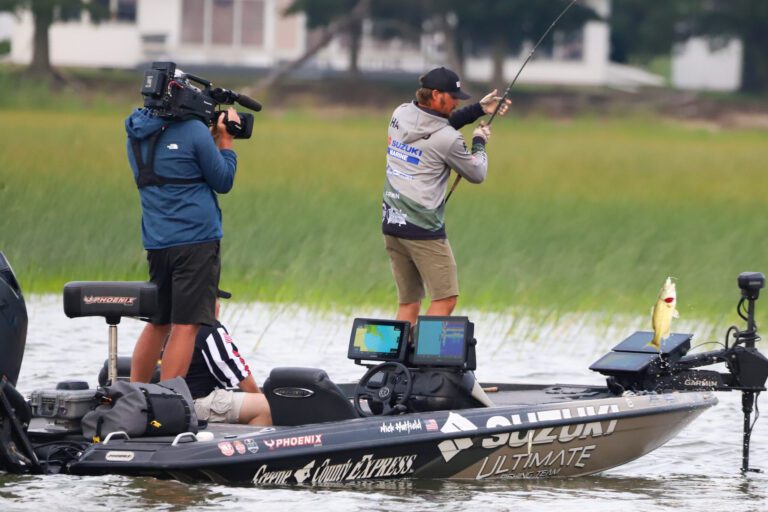Tennessee’s Hatfield Paces Knockout Round at MLF Bass Pro Tour Toyota Stage 7 at Saginaw Bay