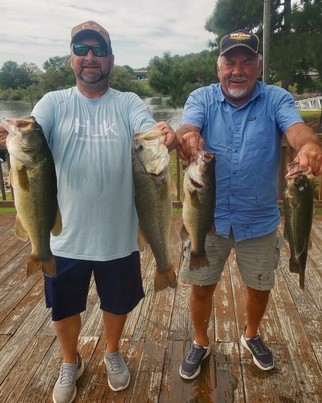 Jason & Danny Houchins take 1st Place at CATT Kerr Lake with 5 bass weighing 18.92