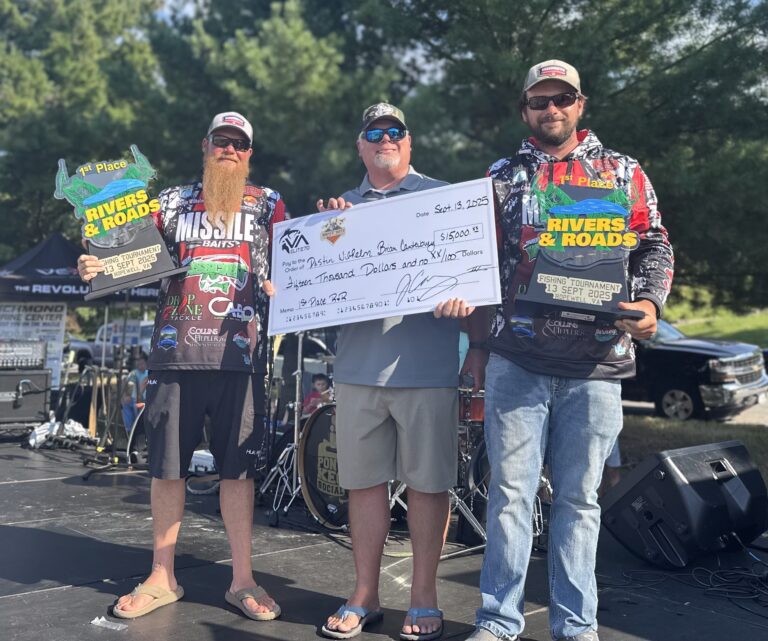 Dustin Wilhelm & Brian Canterbury Get the Rivers & Roads Win on the Appomattox River