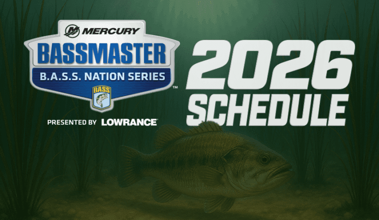 B.A.S.S. announces 2026 B.A.S.S. Nation schedule featuring iconic fisheries