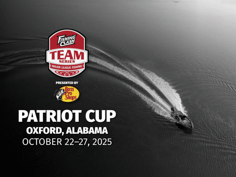 Oxford, Alabama Announced as Venue for Major League Fishing’s Fishing Clash Team Series Patriot Cup 