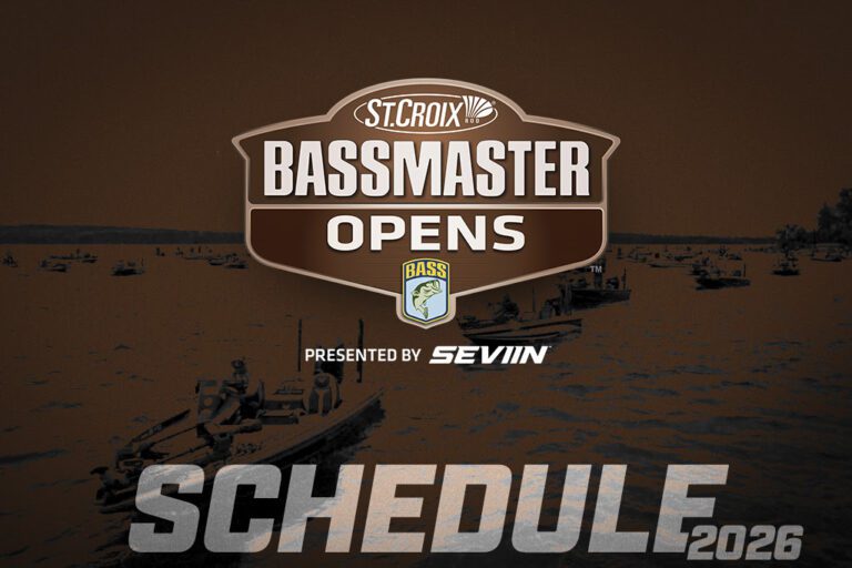 B.A.S.S. announces 2026 St. Croix Bassmaster Opens schedule, Live Sonar rule change and EQ qualifications updates