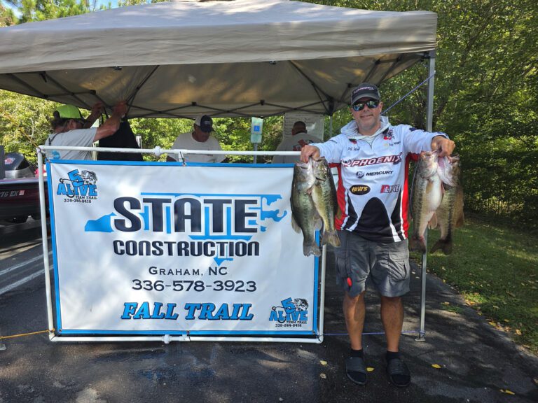 Jeff Wolfe Wins 5 Alive/ STATE CONSTRUCTION Fall Trail Tournament #1