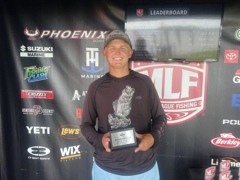 Green Cove Springs’ Stalvey Holds Off Field for Victory at Phoenix Bass Fishing League Event at St. Johns River