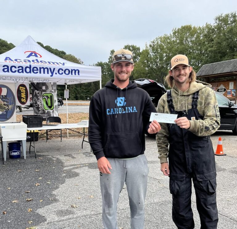 Jacob Smith & KJ Queen win CATT Lake Norman with 5 bass weighing 14.71 lbs