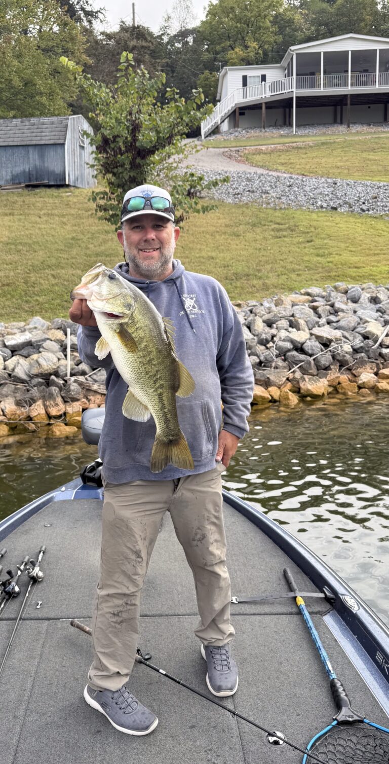 October Smith Mountain Lake fishing report by Captain Chad Green
