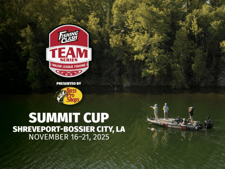 Shreveport-Bossier City, Louisiana, Revealed as Venue for Major League Fishing’s Fishing Clash Team Series Summit Cup