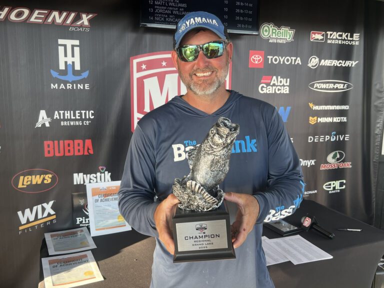 Harrah’s Teply Goes ‘Old School’ for Win at Phoenix Bass Fishing League Regional on Grand Lake Presented by Mando Deodorant
