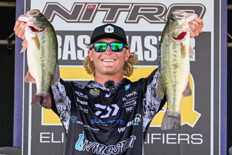 Howell moves atop Bassmaster EQ at Wheeler Lake