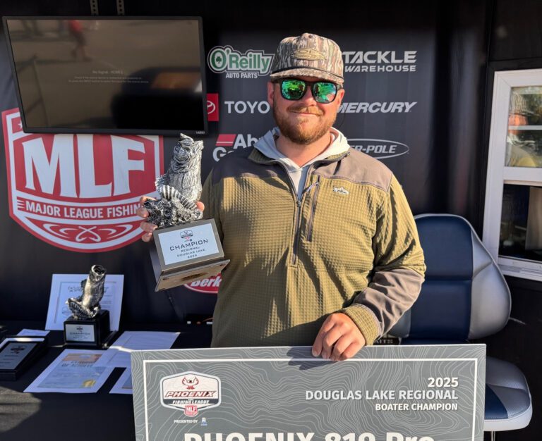McMinnville’s Bouldin Posts Victory at Phoenix Bass Fishing League Regional on Douglas Lake
