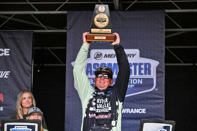 Nick Trim goes wire-to-wire to win B.A.S.S. Nation Championship