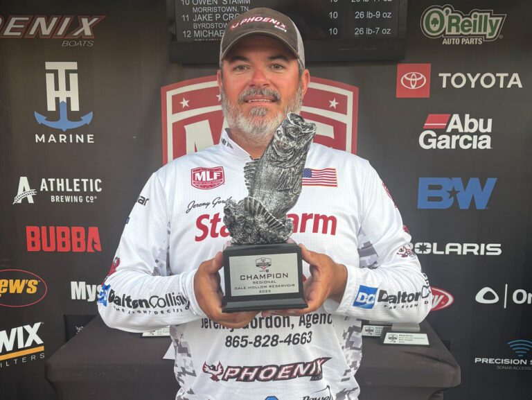 Rutledge’s Gordon Cruises to Win at Phoenix Bass Fishing League Regional on Dale Hollow Lake